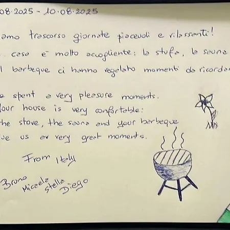 別荘 Wellness Oase Med Sauna, Fodbad Og Hojhastighed Internet I Naturens Fred Og Ro