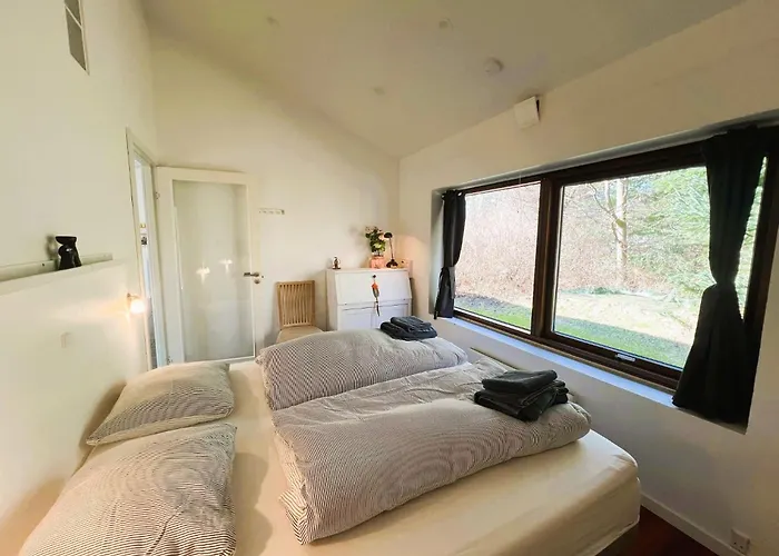 Prázdninový dům Wellness Oase Med Sauna, Fodbad Og Hojhastighed Internet I Naturens Fred Og Ro
